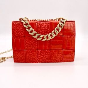 Orange Crossbody Purse